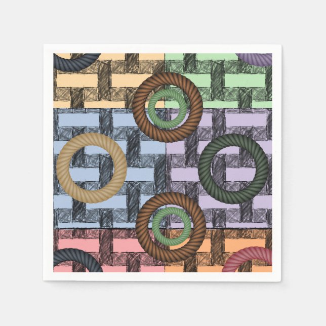 Paper Napkins Circlular (Front)