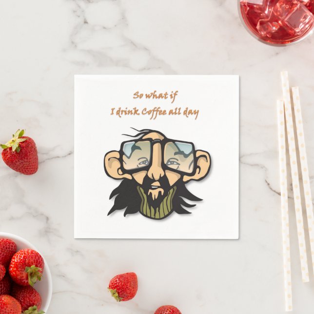 Paper Napkins, Coffee Napkin (Insitu)