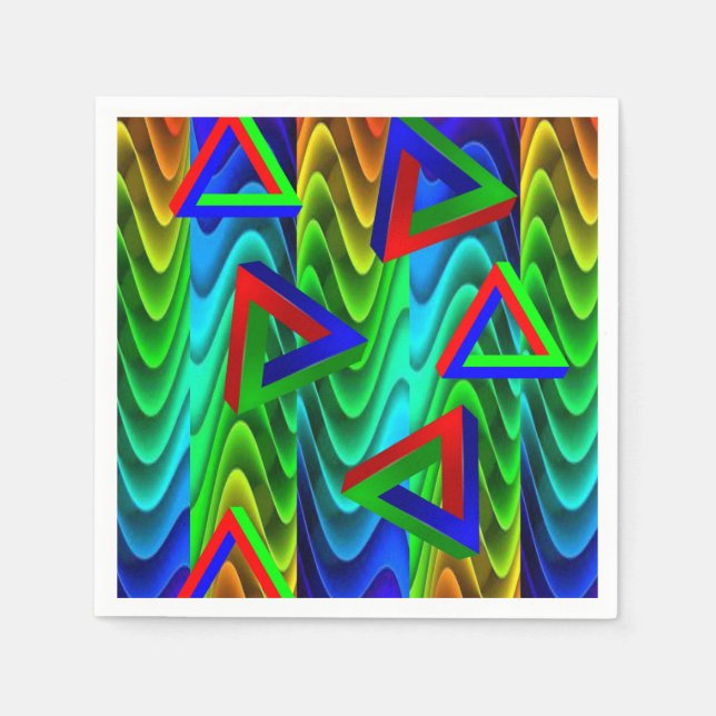 Paper Napkins Colourful (Front)