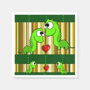 Paper Napkins Dinosaur
