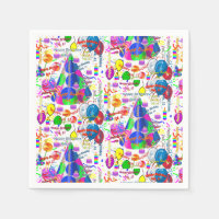 Paper Napkins February, 11 Birthday