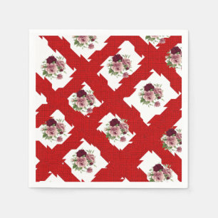 Paper Napkins Floral