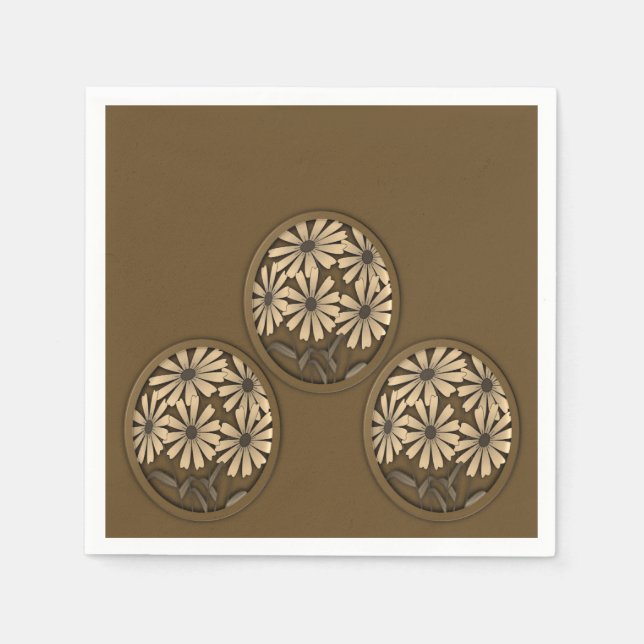 Paper Napkins Floral (Front)