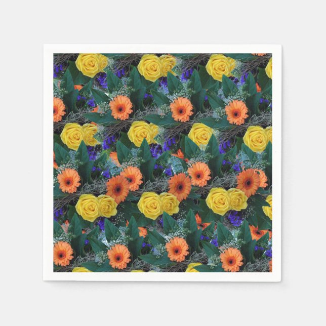 Paper Napkins Floral (Front)