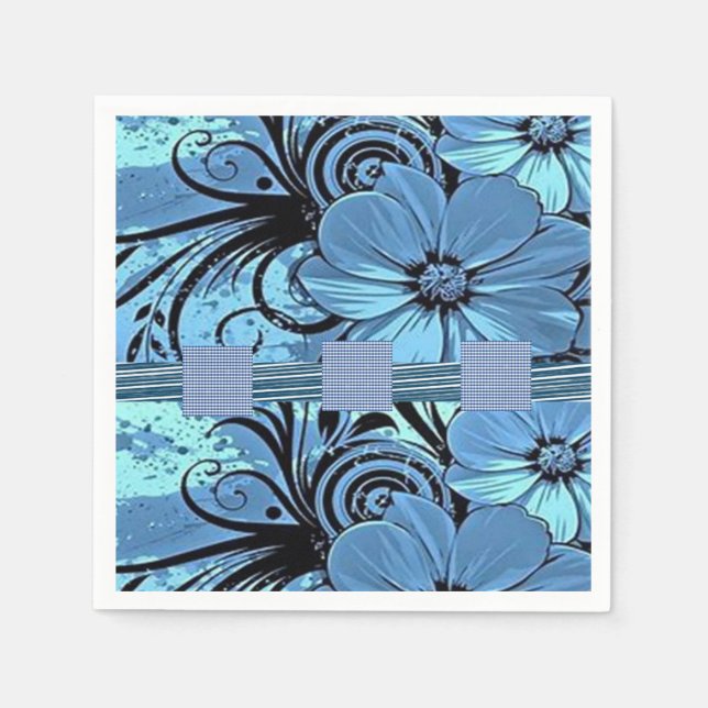 Paper Napkins Floral (Front)