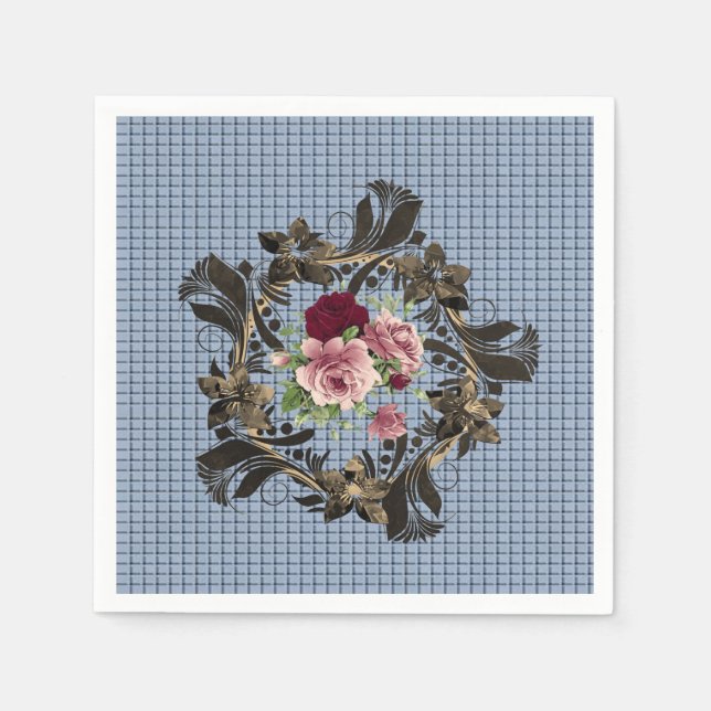 Paper Napkins Floral (Front)