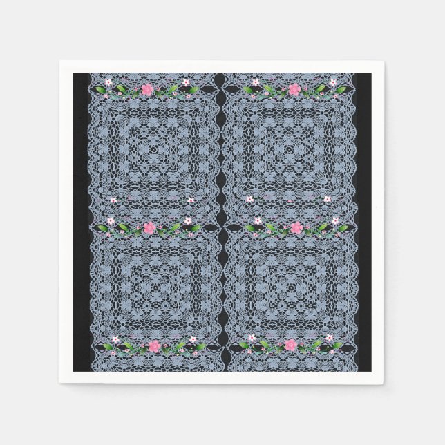 Paper Napkins Floral (Front)
