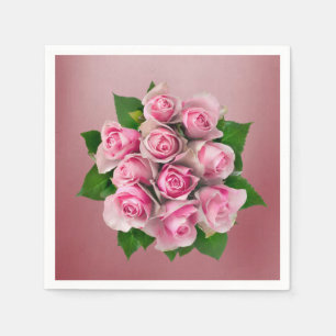 Paper Napkins Floral