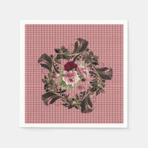 Paper Napkins Floral