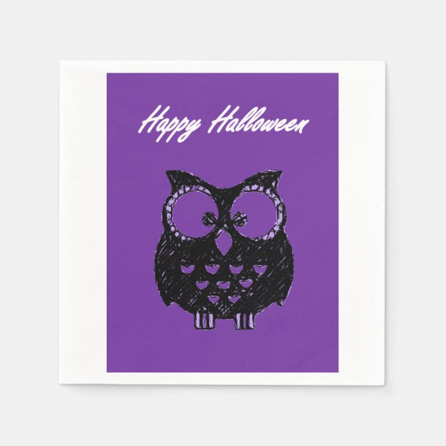 Paper Napkins Halloween (Front)