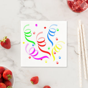 Paper Napkins, Happy Birthday Confetti Napkin