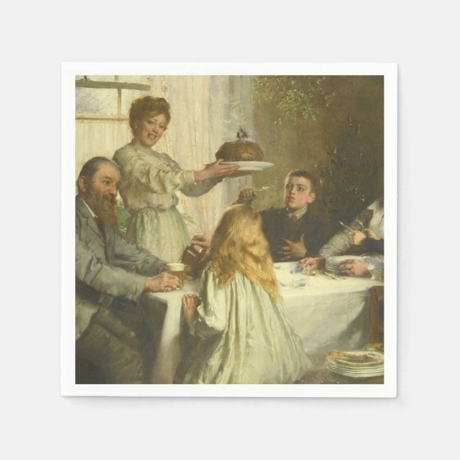 Paper Napkins James Clark - Christmas (Front)