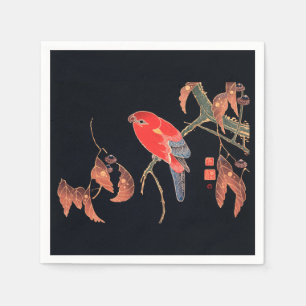 PAPER NAPKINS : JAPANESE WOODBLOCK : ITÖ JUKUCHŪ