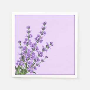 Paper Napkins-Lavender Napkin