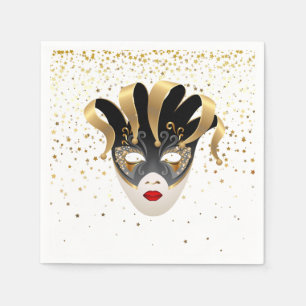 Paper Napkins Mardi Gras