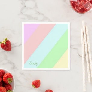 Paper Napkins, Pastel Napkin