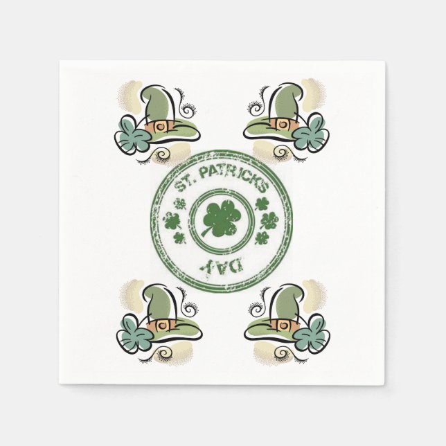 Paper Napkins St. Patrick's Day (Front)