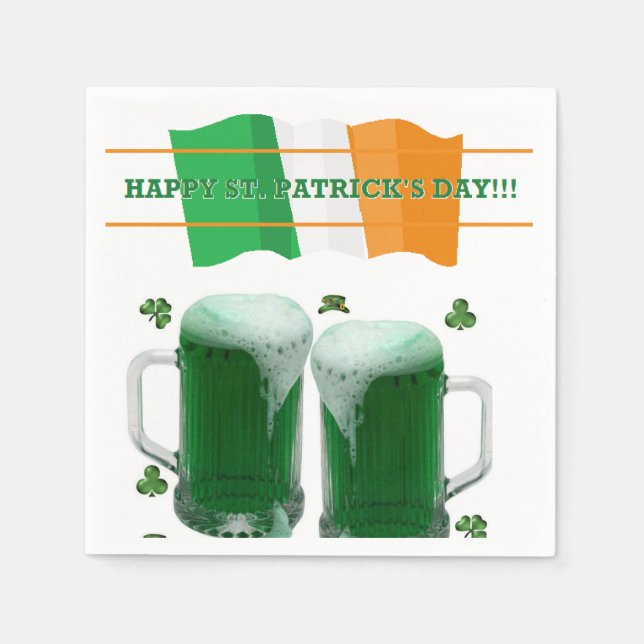 Paper Napkins St. Patrick's Day (Front)