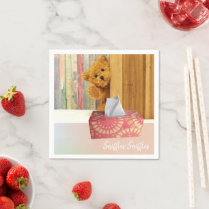 Paper Napkins, Teddy Bear Napkin