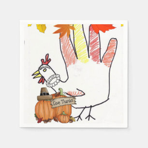 Paper Napkins Thanksgiving