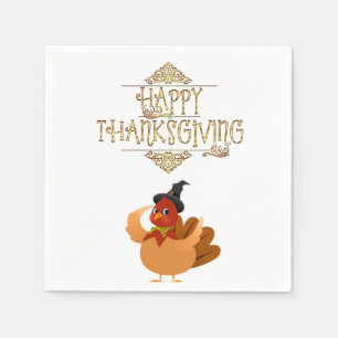 Paper Napkins Thanksgiving
