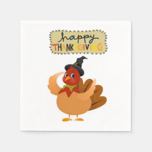 Paper Napkins Thanksgiving
