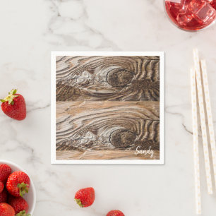 Paper Napkins, Wood Napkin
