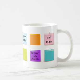 Paper Notes Coffee Mug