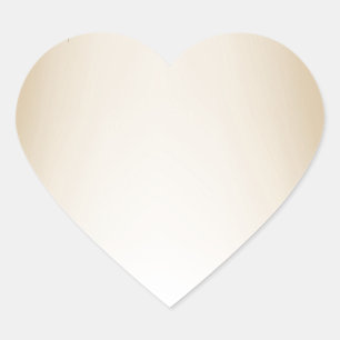 Paper official certificate heart sticker