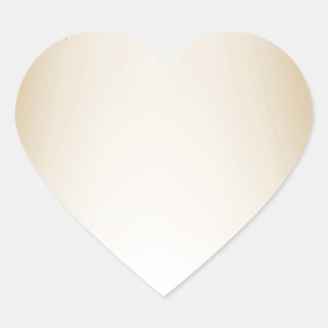 Paper official certificate heart sticker (Front)
