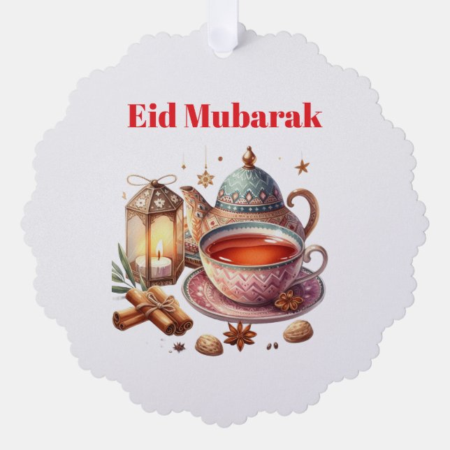 Paper Ornament Card-Scalloped Paper Ornaments (Front)