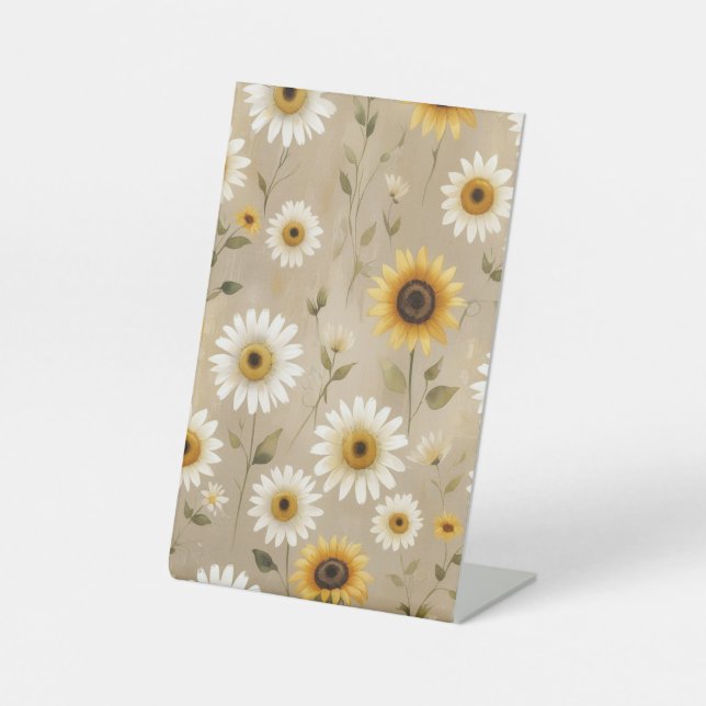 paper palate pedestal sign (Front)