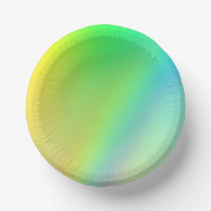 Paper Party Bowls - Rainbow Plate