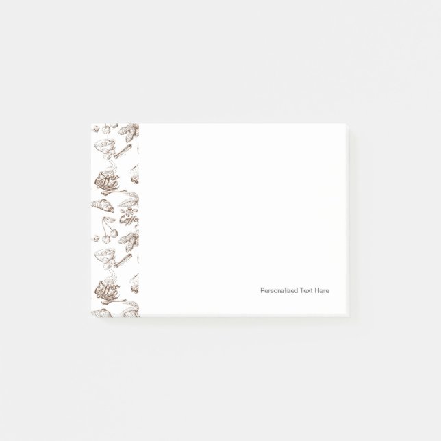 Paper pattern post-it notes (Front)