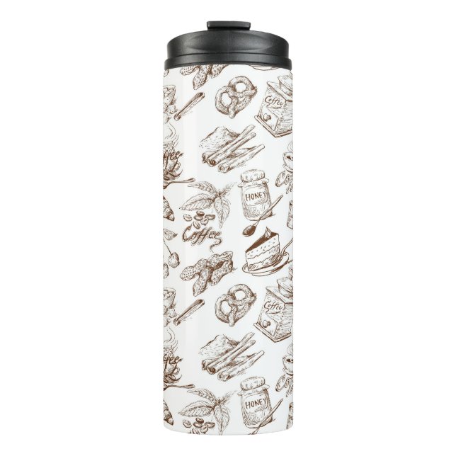Paper pattern thermal tumbler (Front)