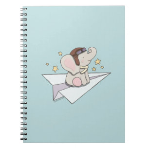 Paper Plane Aviator Notebook
