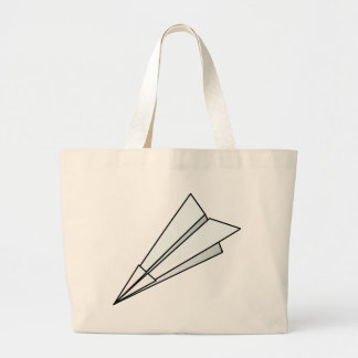 Paper Plane Large Tote Bag