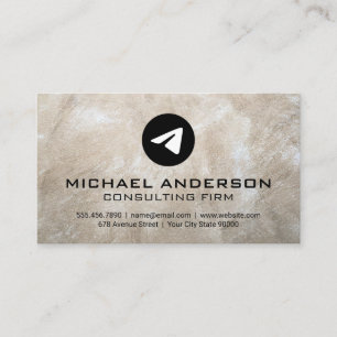 Paper Plane Logo   Marketing   Corporate Business Card