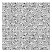 Paper planes vintage pattern.