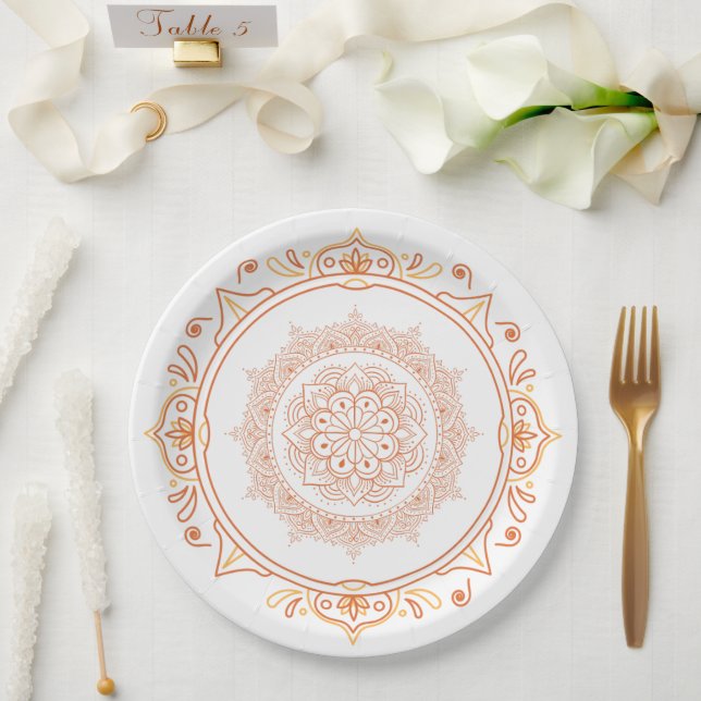 Paper Plate (Wedding)