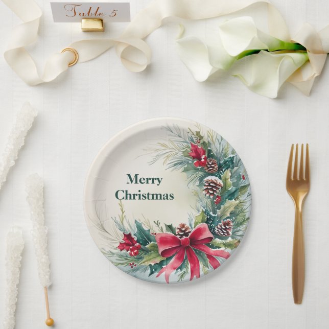 Paper Plate (Wedding)