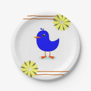 Paper Plate Bird