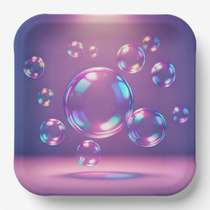 Paper Plate (Bubbles)