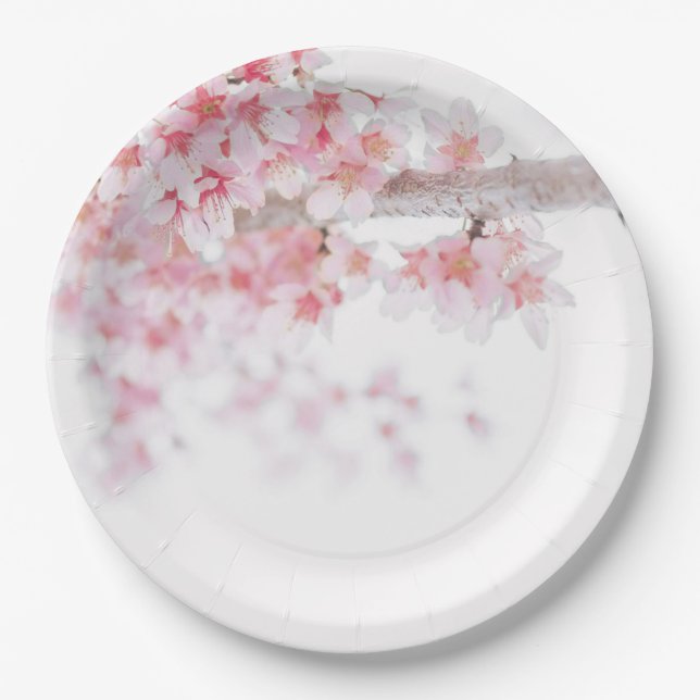 PAPER PLATE : CHERRY BLOSSOM (Front)
