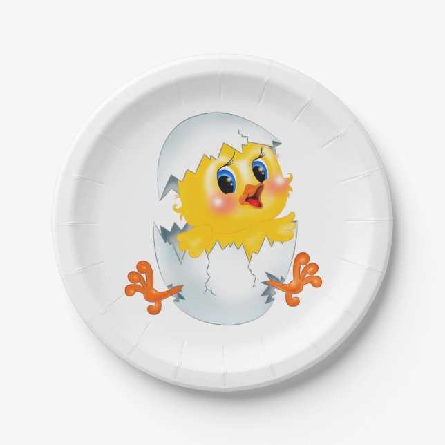 Paper Plate "Chicken" (Front)