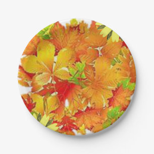 Paper Plate Fall