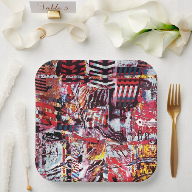 Paper Plate – Fragmented Pulse (Wedding)