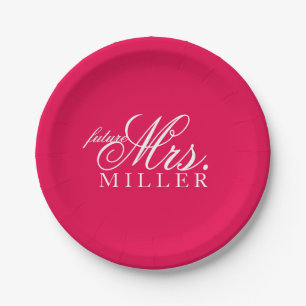 Paper Plate - future Mrs.