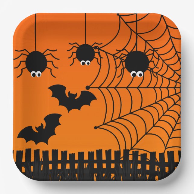Paper Plate-Halloween Paper Plate (Front)