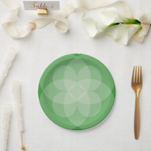 Paper Plate - Intersecting Circles